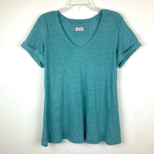 WRAP Linen Tee Shirt